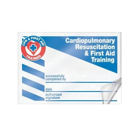 Accuform SAFETY LABEL CARDIOPULMONARY LKC226LPM LKC226LPM